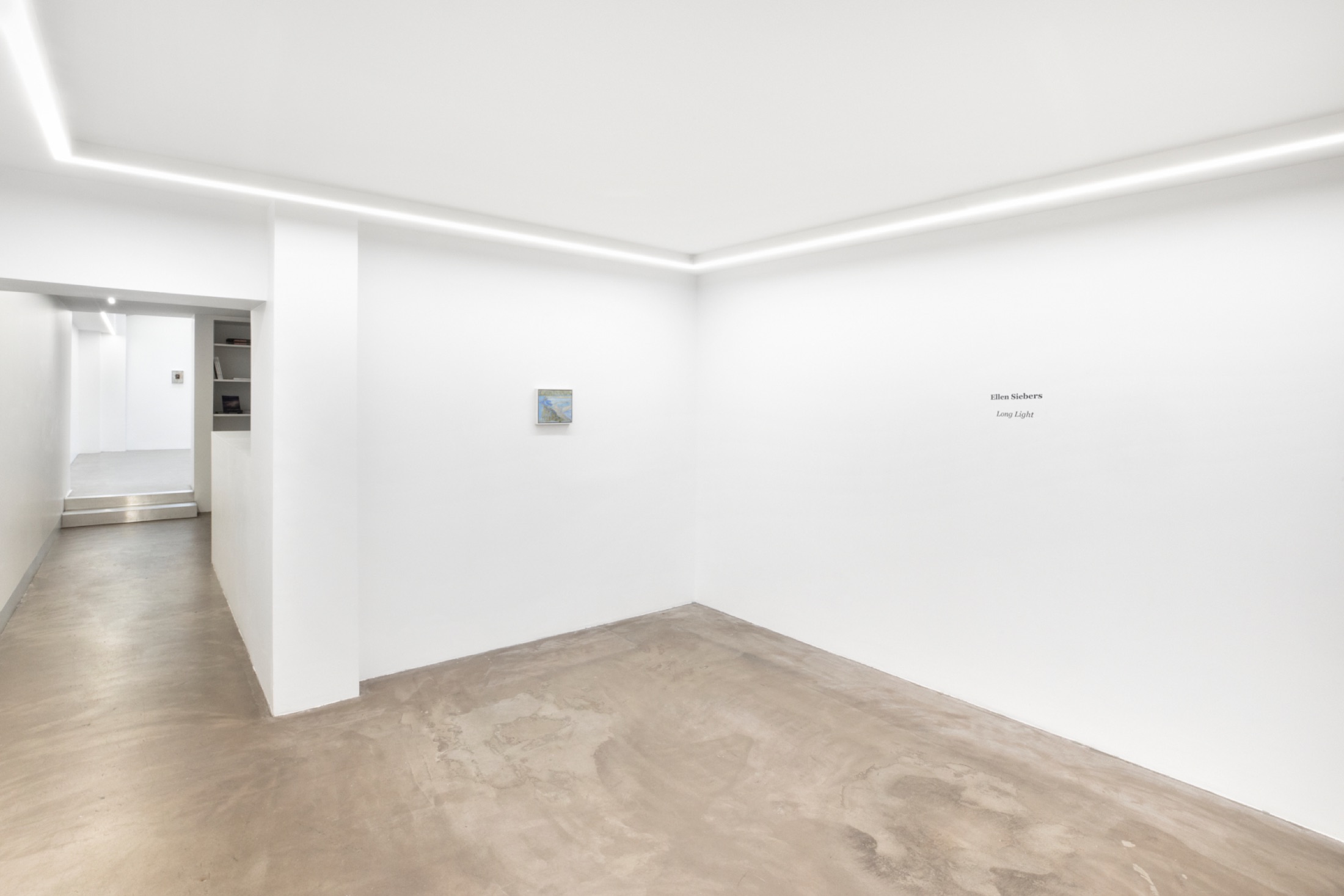 Installation view of Long Light, Bremond Capela, Paris, France, 2025